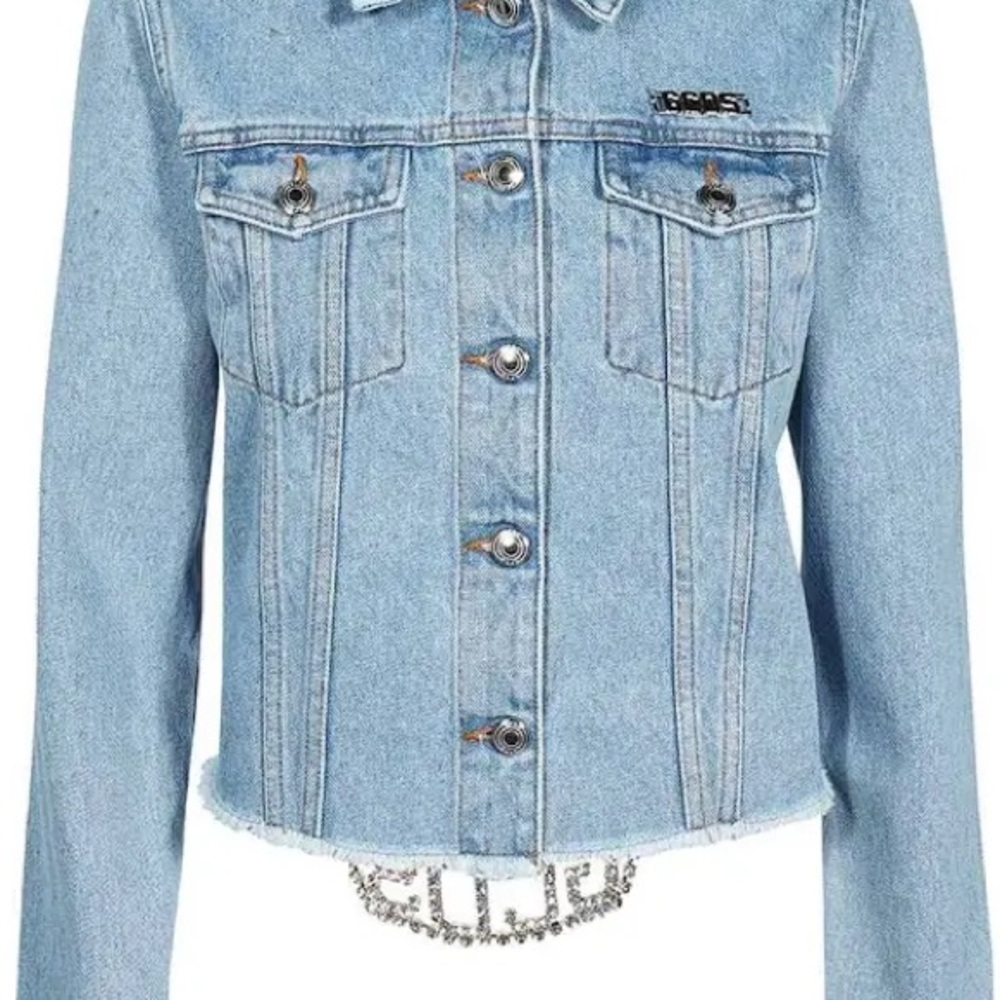 GCDS Denim Jack with Logo